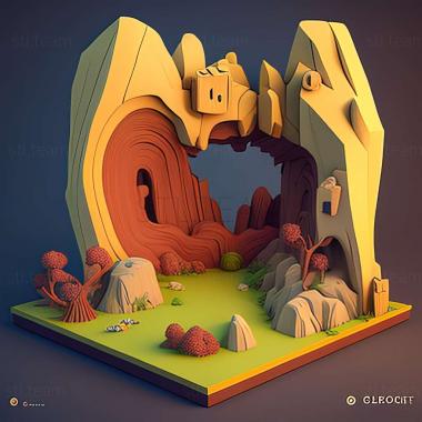 3D model Godus game (STL)